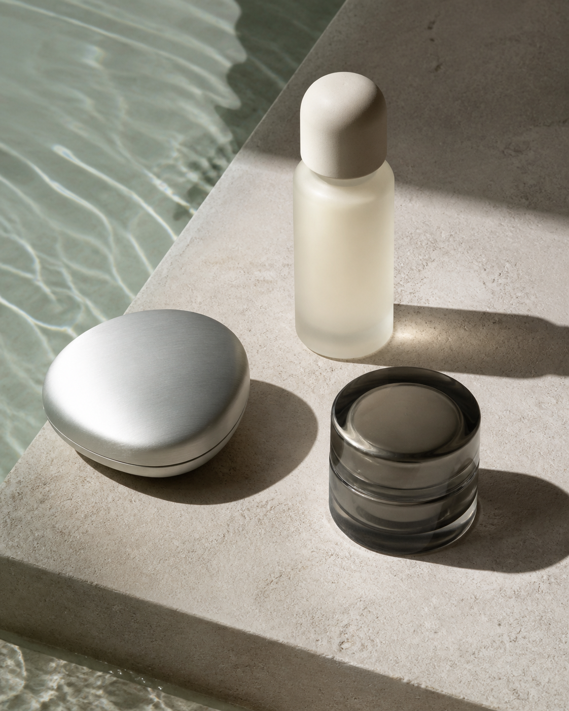 Beauty products editorial